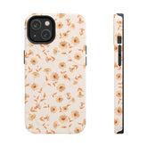 Yellow Floral - iPhone Tough Cases iPhone 14 - phone cases